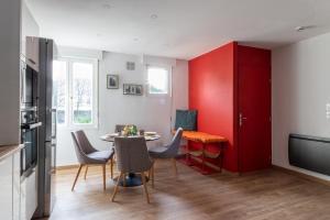 Appartements De fil en Aiguille - Duplex pour 4 a Calais : photos des chambres