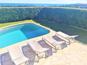 Villa piscine avec magnifique vue mer panoramique