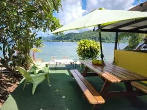 VILLA DE LA BAIE RAIATEA - Bord de mer - Opoa