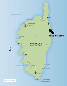 côte et mer - appartement haut standing dans villa avec piscine et vue mer