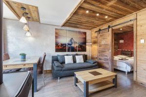 Appartements Modern Apartment Next to Ski lift Prarion : photos des chambres