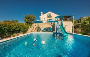 Awesome Home In Kornic With Kitchen
