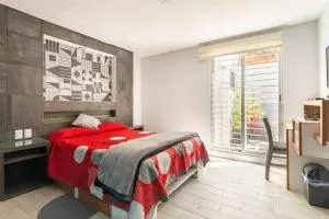 Habitación Donovan, confortable con baño privado - Texcoco de Mora