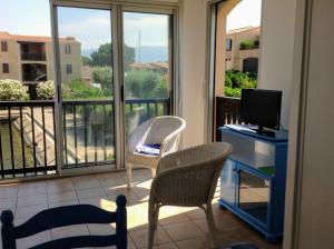 Appartement-Marina climatisé 4 couchages avec Piscine