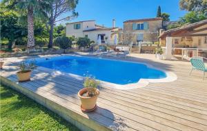 Maisons de vacances Beautiful Home In Aigues-vives With 3 Bedrooms, Outdoor Swimming Pool And Jacuzzi : photos des chambres