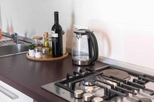 GG Home - cozy 1-bedroom apartment on 12th floor on Kazbegi avenue in Saburtalo