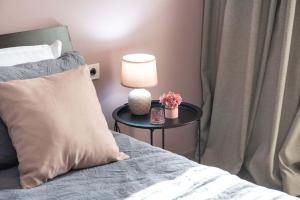 GG Home - cozy 1-bedroom apartment on 12th floor on Kazbegi avenue in Saburtalo