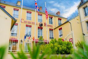 Hotels Churchill Hotel Bayeux Centre : photos des chambres