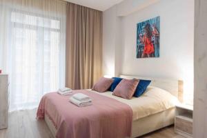 GG Home - cozy, new 1-bedroom apartment on 11th floor in Saburtalo