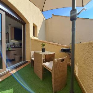 Studio climatisé cosy avec grande piscine chauffée