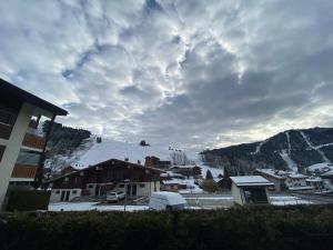 Studio 4 pers, coin montagne, terrasse, parking privatif, centre village, non fumeur - FR-1-437-100