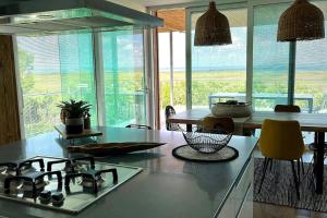 Villas Madere - Villa, piscine privee, splendide vue Bassin d'Arcachon : photos des chambres