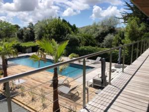 Villas Madere - Villa, piscine privee, splendide vue Bassin d'Arcachon : photos des chambres