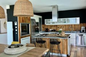 Villas Madere - Villa, piscine privee, splendide vue Bassin d'Arcachon : Villa