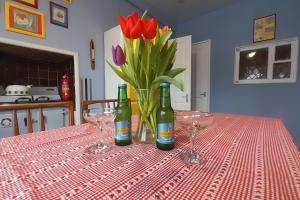 Quirky mid century themed holiday home