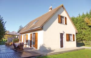 Maisons de vacances Beautiful home in Gonneville-S,-Honfleur with 3 Bedrooms and WiFi : photos des chambres