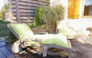 Maisons de vacances Beautiful home in Gonneville-S,-Honfleur with 3 Bedrooms and WiFi : photos des chambres