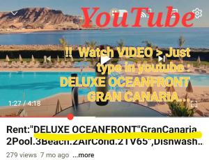 OCEANFRONT DELUXE-45m, 2 Big POOLs,2AirCondition, 2TV-65",DISHWASHER,600mb,Lift,Amadores View !