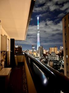 浅草スカイツリービューテラス 浅草寺3分 浅草駅6分 2-10人 成田&羽田空港直通