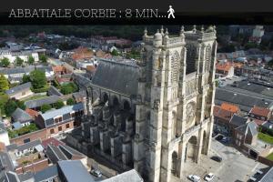 Maisons de vacances #CosyCorbie Maison a Corbie a 11 minute du centre Amiens : photos des chambres