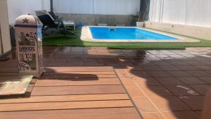 Chalet con piscina