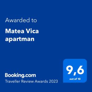 Matea Vica apartman, Vodice