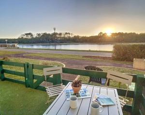 S- Lac 02-Soustons Appartement 4 personnes au bord du lac marin