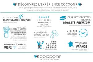 Appartements LES CORDELIERS by Cocoonr : Appartement 1 Chambre