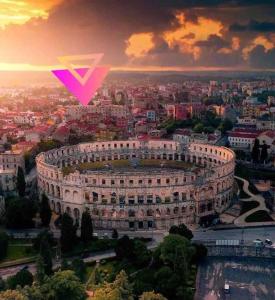 ARENA Sunset, Sea Coloseum View, 2 Rooms free Parking