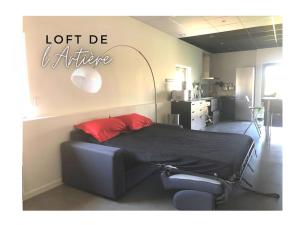 Appartements Loft de l'Artiere 75 m2 - Vue Chaine des Puys : photos des chambres