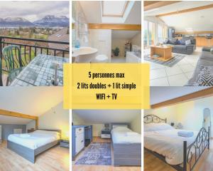 Appartements Cabana & Panorama Lac Annecy : Appartement 3 Chambres