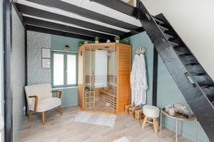 Maisons de vacances La Maison Melo - Jacuzzi et Sauna - proche de la plage : photos des chambres
