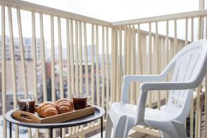 GG home - new, cozy 1 bedroom apartment on 8th floor with view