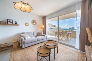 Appartements Terrasse Vue Mer, 5mn Monaco, Parking Gratuit : photos des chambres