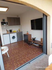 Studio avec accès direct sur le port de Gruissan