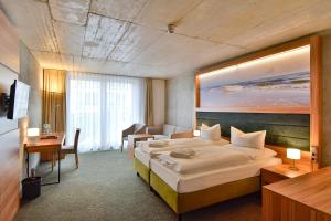 Double or Twin Room with Partial Sea View room in Hotel am Fischerstrand