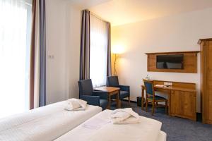 Double Room with Balcony room in Hotel am Fischerstrand