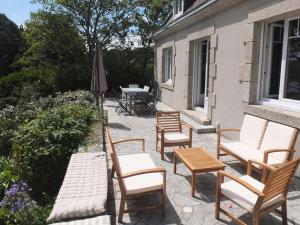 Villas Maison lumineuse 2mn plage et village de Morgat : photos des chambres