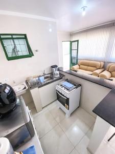 Apto com Wi-Fi e churrasqueira em Campo Grande MS