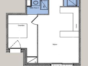 Appartement cosy au centre, 1 chambre en suite, balcon, proche commodités - FR-1-598-137