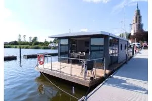 Hausboot Fjord Aries mit Dachterrasse in Schleswig - Fahrdorf