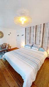 B&B / Chambres d'hotes La Carte Postale : Chambre Lit King-Size