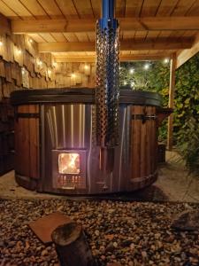 Chalets Gite avec spa et sauna Aux champs des Amours : Chalet 1 Chambre