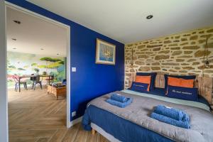 Maisons de vacances Gites d Izel N1 entre terre et mer pres d'un golf : photos des chambres