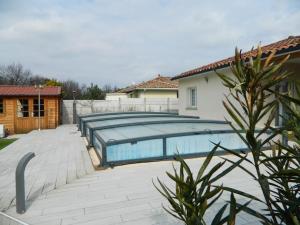 Maisons de vacances Maison de vacances avec piscine : photos des chambres