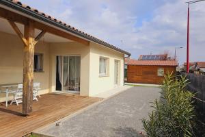 Maisons de vacances Maison de vacances avec piscine : photos des chambres