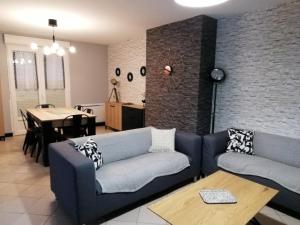 Maisons de vacances Au fil de la lys : photos des chambres