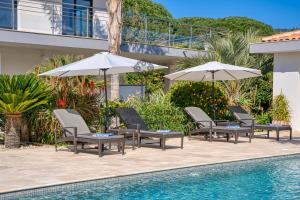Villas Villa avec piscine privee - Golf de St Tropez : photos des chambres