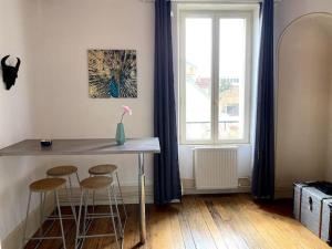 Appartements Dijon gare, l'impasse de la cite : photos des chambres