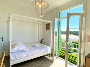 Appartements Studio lumineux sur balcon avec vue mer et plage : photos des chambres